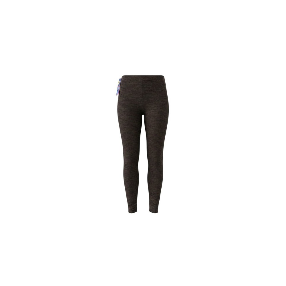 Shosho Leggings Womens L/XL Brown New Tummy Control Fleece Lined Space Dye